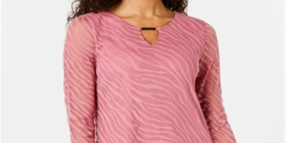 Blusa feminina estampa animal burnout da coleção JM, azul, tamanho pequeno GG