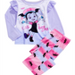 Conjunto de pijamas Vampirina para meninas Ame Toddler, 2 peças, roxo, tamanho 3T