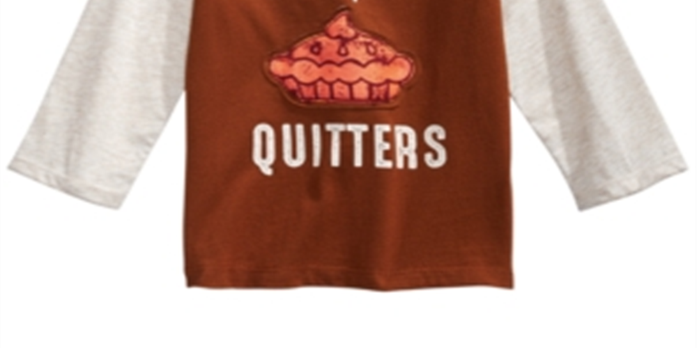 Camiseta infantil First Impressions Baby Boy Colorblocked Leftovers, marrom, tamanho 12 meses