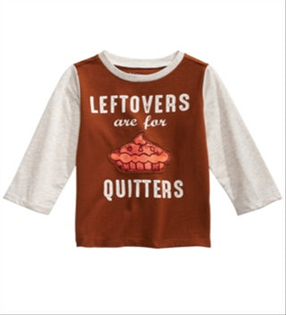 Camiseta infantil First Impressions Colorblocked Leftovers para meninos, marrom, tamanho 3-6 meses