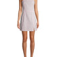 Vestido Planet Gold Junior de algodão com estampa xadrez rosa, tamanho médio