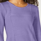 Karen Scott Suéter Feminino Patchwork com Ponto Roxo Tamanho XS