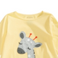 Camiseta Girafa de Algodão para Bebê Menina First Impressions Amarela Tamanho 18 MOS
