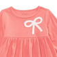 Túnica de laço para bebê menina First Impressions laranja tamanho 3-6 meses