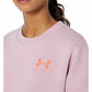 Moletom Under Armour Rival Fitness Running Feminino Orquídea Tamanho P