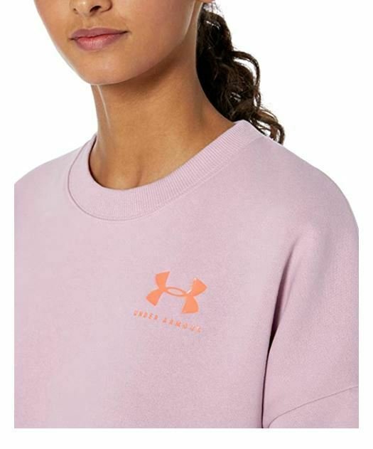 Moletom Under Armour Rival Fitness Running Feminino Orquídea Tamanho P