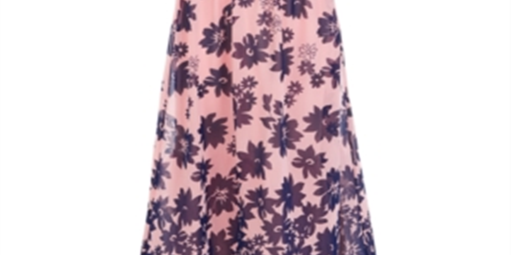 Saia floral feminina MY Michelle 2 peças Ao azul tamanho 16