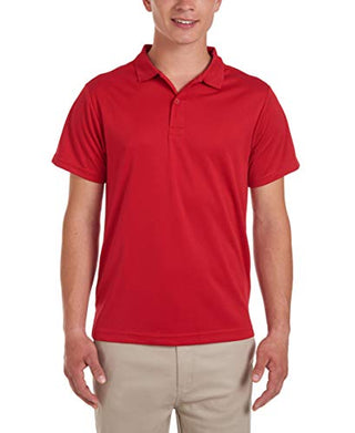 Camisa polo de manga curta Nautica Big Boy's Performance vermelha tamanho L (38-39)