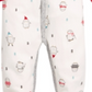 Macacão de algodão com pés de pinguim First Impressions para meninos, vários tamanhos, branco, 3-6 meses