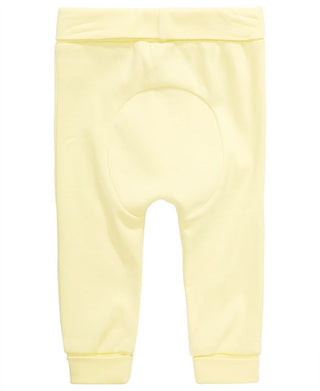 Calça de ioga de algodão First Impressions para bebês meninos ou meninas, tamanho amarelo, 0 a 3 meses