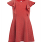 Vestido de malha metálica esvoaçante Epic Threads para meninas, tamanho 3T, vermelho