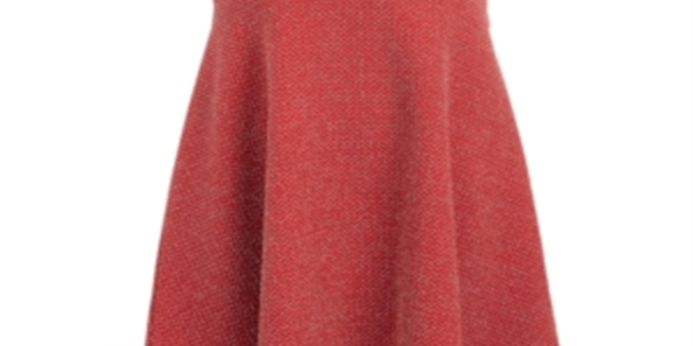 Vestido de malha metálica esvoaçante Epic Threads para meninas, tamanho 3T, vermelho