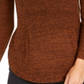 Suéter feminino com gola envelope Style &amp; Co marrom tamanho pequeno M