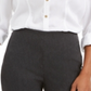 Camisa feminina Charter Club de tencel lisa, branca, tamanho pequeno