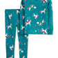 Conjunto de pijama de unicórnio Carter's para meninas, 2 peças, ajuste confortável, algodão, tamanho 2T
