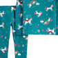 Conjunto de pijama de unicórnio Carter's para meninas, 2 peças, ajuste confortável, algodão, tamanho 2T