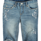Bermuda Levi's Big Girls 7-16 Seaside Azul Tamanho 16