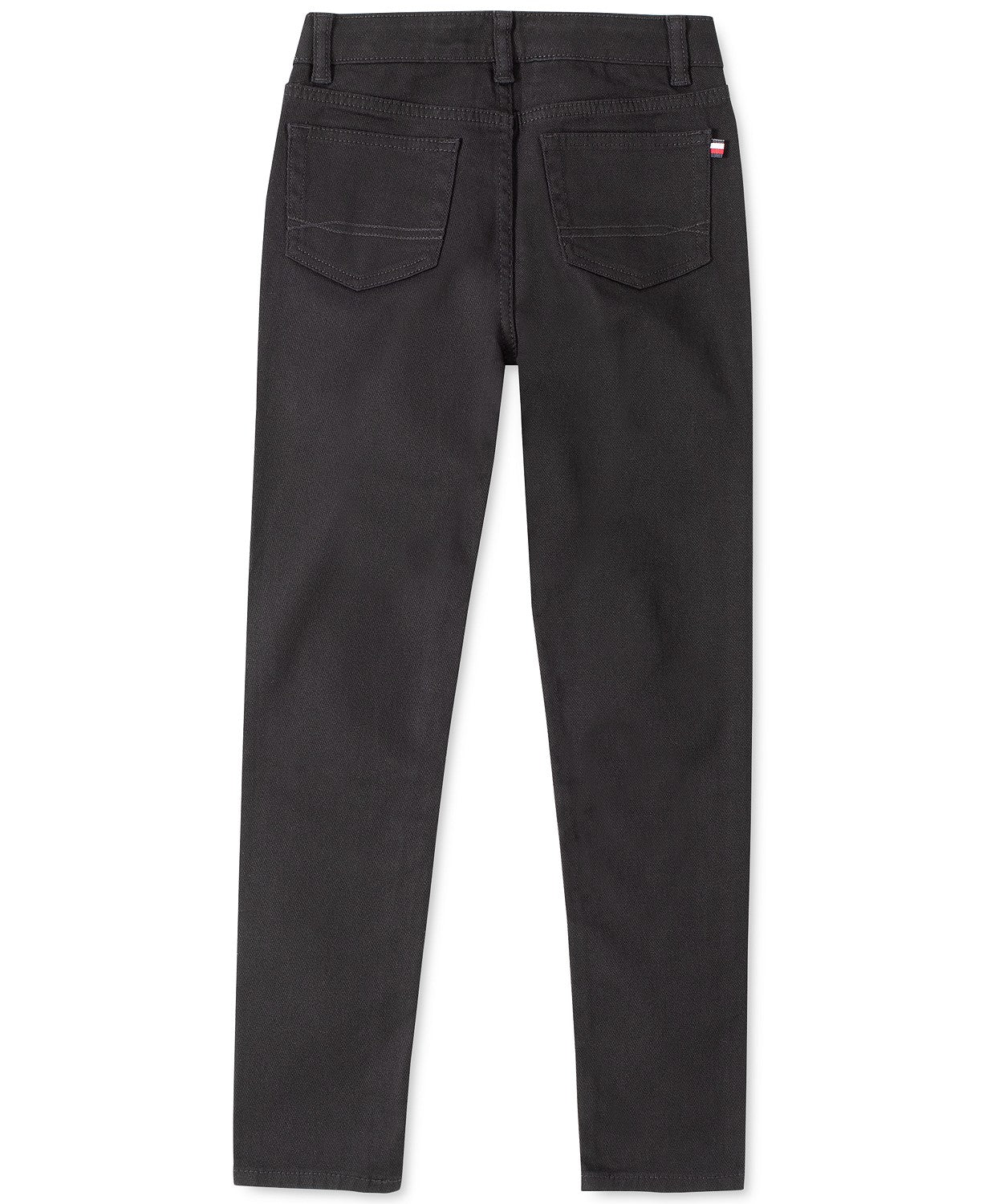 Calça jeans skinny Tommy Hilfiger Big Girl's preta tamanho 14