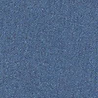 Blusa feminina com gola Hippie Rose, azul, tamanho X-G