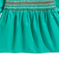 Blusa franzida para bebê First Impressions, verde, tamanho 18 meses