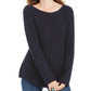 Suéter de malha canelada feminino Style &amp; Co, azul, tamanho XX-G