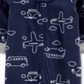 Carter's Boy's Airplane Microfleece Footie Azul Tamanho 3MOS