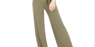 Macacão feminino Bar III com decote em V e amarração lateral, sem mangas, verde, tamanho XX-S