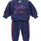 Conjunto de moletom e calça jogger Hello Cutie para bebê First Impressions, 2 peças, azul, tamanho 18 meses