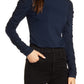 Bailey 44 Blusa Allegra Feminina Manga Franzida Azul Tamanho P