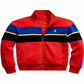 Jaqueta Ralph Lauren Little Boy's Listrada de Lã Vermelha Tamanho 6