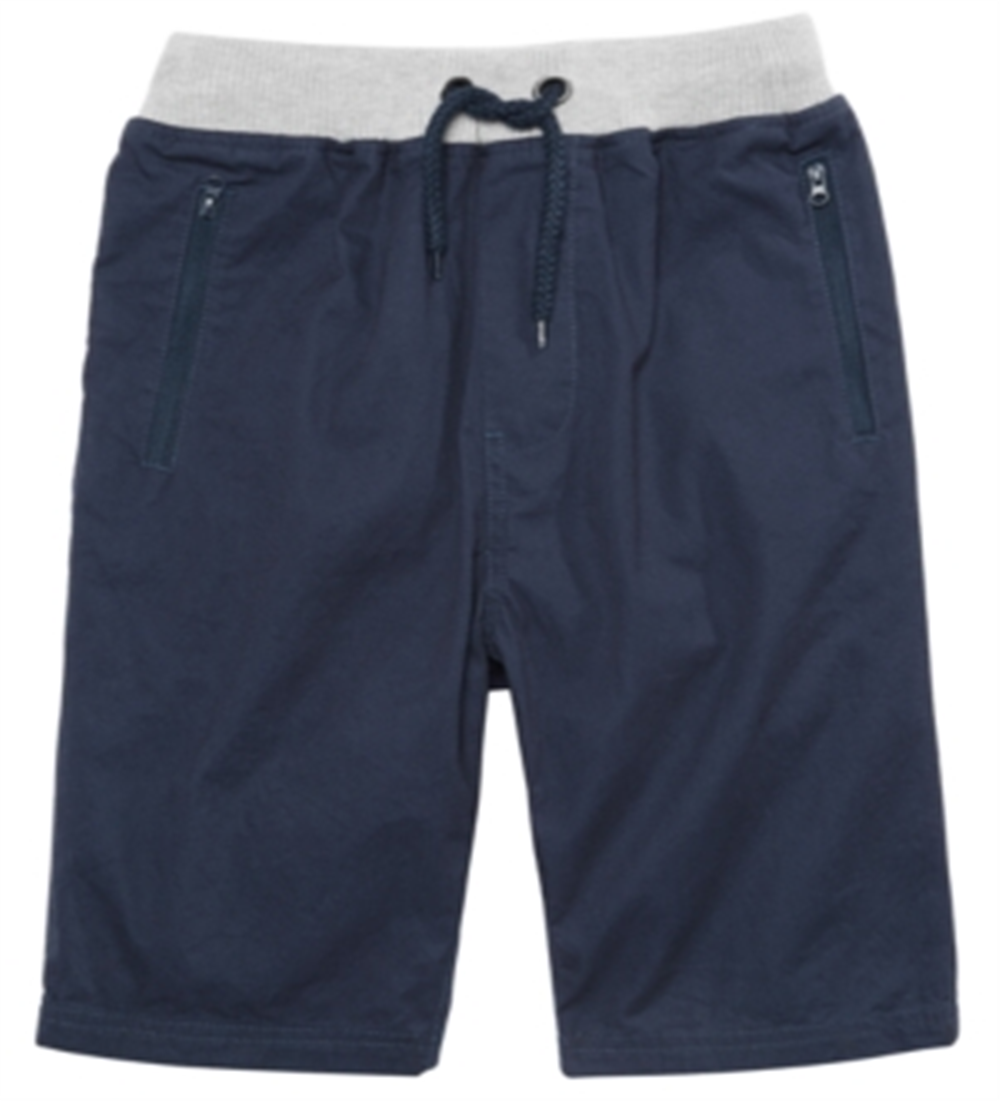 Shorts Univibe Big Boy's Broadway Twill Azul Tamanho Grande