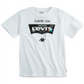 Camiseta Levi's Infantil Menino Game on Logo Branca Tamanho 4T