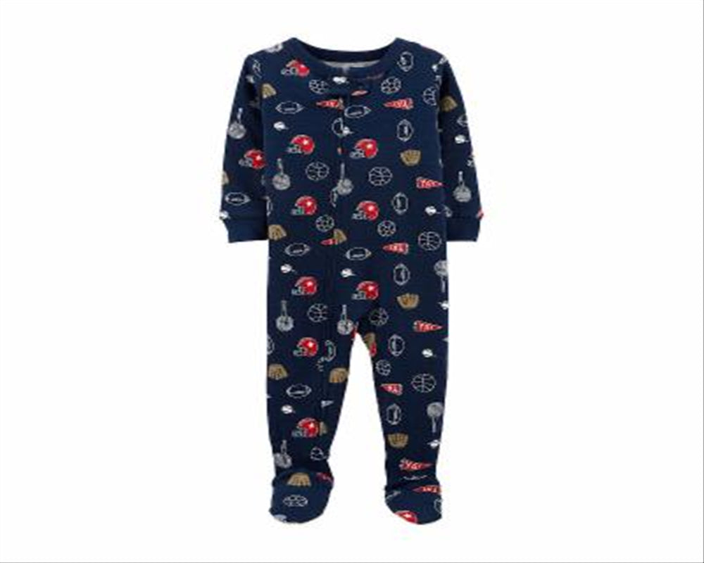 Carter's Boy's PRINT Algodão Sport Azul Tamanho 24MOS