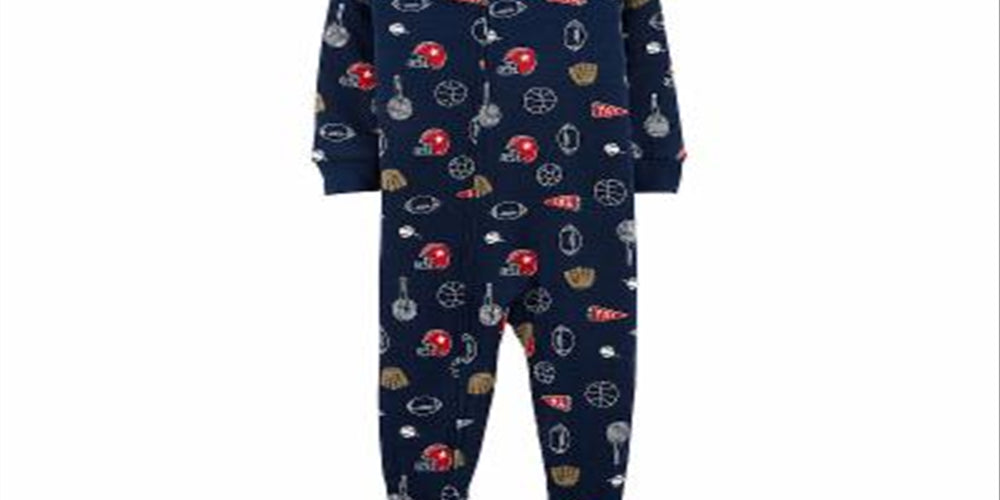 Carter's Boy's PRINT Algodão Sport Azul Tamanho 24MOS