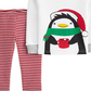 Conjunto de pijamas de algodão para meninos Carter's Baby Boy, 2 peças, pinguim, branco, tamanho 18 meses