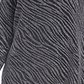 Karen Kane Top Feminino com Fenda Lateral Preto Tamanho X-S