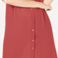 Blusa túnica opulenta feminina Alfani vermelha tamanho extragrande