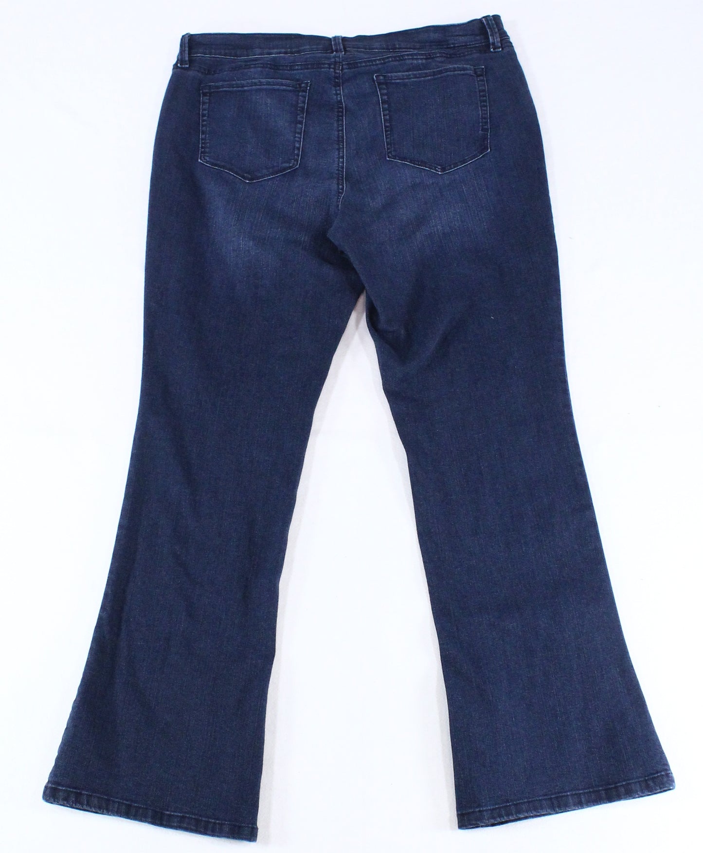 Jeans Bootcut com Controle de Barriga Feminino Style &amp; Co Azul Tamanho 16 S