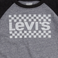 Blusa de malha infantil Levi's azul tamanho médio