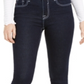 Calça jeans skinny feminina Vigoss Jeans Ace de cintura alta, azul, tamanho 25