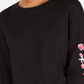 Camiseta gráfica de algodão Tokyo da Rebelious One Junior, preta, tamanho grande
