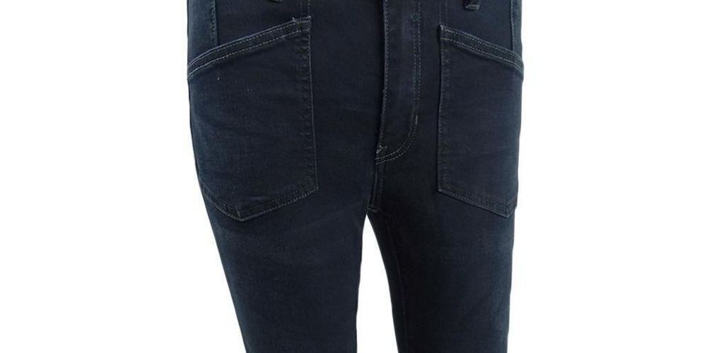 Calça jeans skinny feminina Free People Ivy, azul marinho, tamanho 26