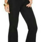 Calça jeans flare feminina insubstituível de cintura alta, preta, tamanho 25, da Free People
