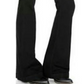Calça jeans flare feminina insubstituível de cintura alta, preta, tamanho 25, da Free People