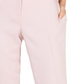 Calça feminina Kasper com zíper e perna reta - rosa, tamanho 4