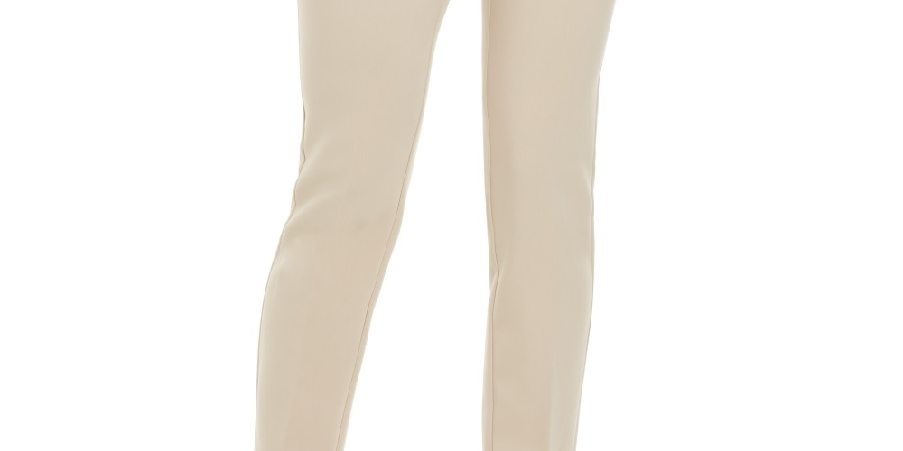 Calça reta feminina Charter Club Newport bege tamanho 6