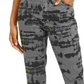 Calça jeans skinny tie-dye Tinseltown Junior's preta tamanho 5