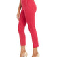 Calças curtas skinny Thalia Sodi femininas, rosa, tamanho pequeno