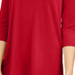 Top assimétrico feminino Alfani vermelho tamanho PS