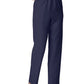Calça feminina Alfred Dunner Classics com perna reta, azul marinho, tamanho 16